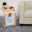 Table basse de salon T410, table en bois, table d'appoint ~ 45x58cm