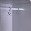 Vestiaire double Valberg T338, armoire métallique, 2 portes, 183x81x50cm selon ASR ~ rouge