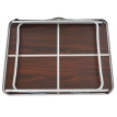Table de camping T367, table de jardin pliable, coffre ~ 80x70x60cm