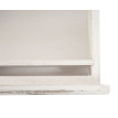 Commode Asti, armoire, tiroir vitrine, style shabby, vintage 64x60x30cm ~ blanc