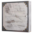 Boîte à clés Virginia T209 coffret mural rangement shabby chic vintage ~ blanc