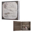 Boîte à clés Virginia T209 coffret mural rangement shabby chic vintage ~ blanc