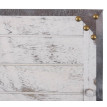 Boîte à clés Virginia T209 coffret mural rangement shabby chic vintage ~ blanc