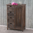 Commode / armoire, 82x55x30cm, shabby chic, vintage ~ marron