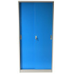 Meuble-classeur Boston T131, vestiaire, placard en métal, 43kg 180x85x40cm ~ bleu