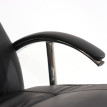 Fauteuil de massage / chaise-longue Apia II, rotatif, cuir, noir