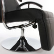 Fauteuil de massage / chaise-longue Apia II, rotatif, cuir, noir