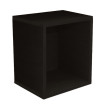 Étagère cube modulaire M73, étagère indépendante, 40x34x29 cm ~ noir