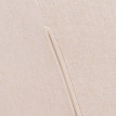 Fauteuil à bascule HWC-N14, Fauteuil relax à bascule Fauteuil TV, bois massif métal tissu/textile 320g/m² - crème