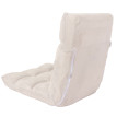 Fauteuil de sol HWC-N43, fauteuil de relaxation Coussin de sol Fauteuil pliant 6 positions de relaxation, structure stab