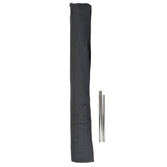 Housse de protection pour parasols jusqu'à 3m, p.ex. Casoria/C57/Florida, housse de protection fermeture velcro, polyest