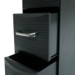 Organiseur de bureau HWC-L97, Tablette de bureau Porte-stylos Boîte de rangement avec 2 tiroirs et 7 compartiments, 29x1