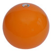 Suspension HWC-M34, lampe à suspendre Lampe, Ø 40cm écran, plastique - orange