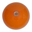 Suspension HWC-M34, lampe à suspendre Lampe, Ø 40cm écran, plastique - orange