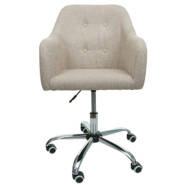 Chaise de bureau HWC-L92, chaise pivotante chaise de bureau chaise d'ordinateur fauteuil de bureau chaise, avec accoudoi