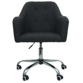 Chaise de bureau HWC-L92, chaise pivotante chaise de bureau chaise d'ordinateur fauteuil de bureau chaise, avec accoudoi