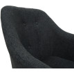 Chaise de bureau HWC-L92, chaise pivotante chaise de bureau chaise d'ordinateur fauteuil de bureau chaise, avec accoudoi