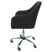Chaise de bureau HWC-L92, chaise pivotante chaise de bureau chaise d'ordinateur fauteuil de bureau chaise, avec accoudoi