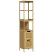 Meuble salle de bain BALI bambou bois clair