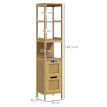 Meuble salle de bain BALI bambou bois clair