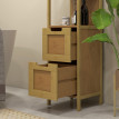 Meuble salle de bain BALI bambou bois clair