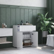 Meuble bas de salle de bain JILL blanc