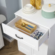 Buffet haut de cuisine ALANN blanc