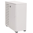 Commode HWC-N87, Buffet Armoire Buffet, design 3D tressé 2 portes 3 compartiments de rangement Soft-Close, 82x80x37cm ~
