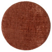 Lot de 2 tabourets HWC-C22, pouf, réglable en hauteur pivotant Ø 37cm Tissu chenille (465g/m²) MVG ~ terracotta