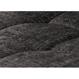 Lot de 2 tabourets de bar HWC-G87, tabouret de bar, réglable en hauteur pivotant, tissu chenille (465g/m²) MVG ~ gris fo