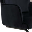 Lot de 6 chaises cantilever HWC-N60, chaise de salle à manger, chaise de cuisine, tissu/textile Oeko-Tex ~ anthracite-bl