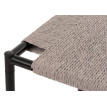 Set de 3 tables à fleurs HWC-N70, table d'appoint table support à fleurs, empilable, métal corde à papier ~ gris