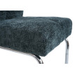 Lot de 2 chaises de salle à manger HWC-G56, chaise de cuisine cantilever chaise inclinable, métal tissu/textile chenille