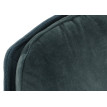 Lot de 2 chaises de salle à manger HWC-M68, fauteuil de cuisine, pivotant Auto-Position, métal tissu/textile ~ bleu