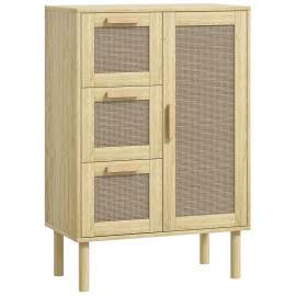 Meuble bas salle de bain ASTINE aspect bois