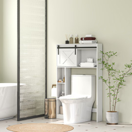 Meuble WC dessus de toilette ARCHY blanc