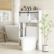 Meuble WC dessus de toilette ARCHY blanc