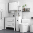 Meuble colonne salle de bain GOTTY blanc