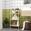 Etagères salle de bains de bains BELAMY bambou 