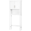 Meuble WC dessus de toilette PARDY blanc