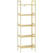 Etagère salle de bain 5 niveaux COLINA bambou