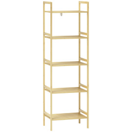 Etagère salle de bain 5 niveaux COLINA bambou