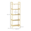 Etagère salle de bain 5 niveaux COLINA bambou