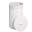 Panieràlinge HWC-C21, Laundry Bacàlinge Collecteur de linge Bacàlinge, Bambou rond 59x35cm