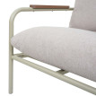 Ensemble de jardin en aluminium HWC-O11, Outdoor 2 places Banc Fauteuil Canapé, Olefin (20