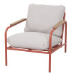 Banc de jardin en aluminium HWC-O11, Outdoor Banc 2 places canapé, tissu oléfine (205 g/m2