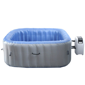 Tourbillon HWC-N97, 5 personnes, In-/Outdoor chauffé gonflable pompe PVC laminé, rectangul