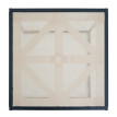 Lot de 2 tables d'appoint HWC-N88, table basse table de salon, tressée aspect rotin