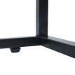 Lot de 2 tables d'appoint HWC-N88, table basse table de salon, tressée aspect rotin