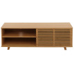Meuble TV en bambou HWC-N80, table basse, commode, avec compartiments de rangement certifi